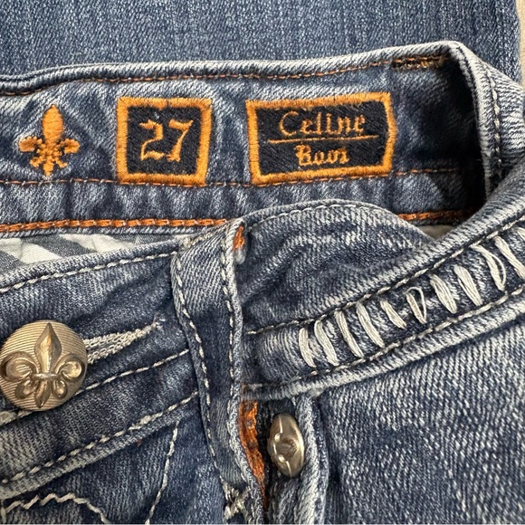 Rock Revival Celine Boot Cut Jeans Waist 27 EUC - Picture 6 of 16